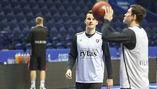 &bdquo;Lietuvos ryto&ldquo; klubo treniruotė prie&scaron; rungtynes su &bdquo;Avtodor&ldquo;