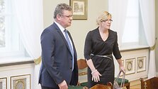 Dalia Grybauskaitė  susitiko su akademine bendruomene