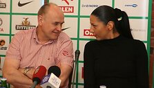 Lietuvos moterų krep&scaron;inio rinktinės spaudos konferencija