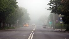 Vilnių apsupęs rūkas