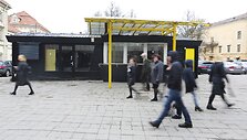 Lauko kavinė Vilniaus ir Liejyklos gatvių sankirtoje