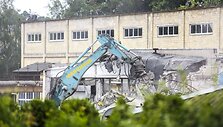Griaunamas &bdquo;Gerovės&ldquo; fabrikas Vilniuje, jo vietoje i&scaron;kils didžiulė &bdquo;Rimi&ldquo;