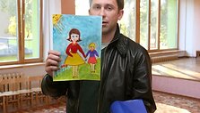 Grupės &bdquo;SEL&ldquo; lyderis Egidijus Dragūnas bendravo su Vaikų globos namų auklėtiniais