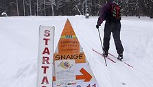 &Scaron;imtai vilniečių pirmąjį 2011 metų sekmadienį stojo ant slidžių