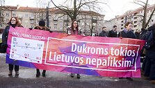 Pilietinė akcija &bdquo;Neatimkite vilties&ldquo;