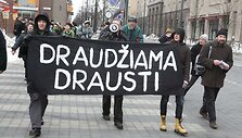 Pikete prie Seimo prisimintos 2009-ųjų riau&scaron;ės 