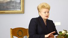 Lietuvos Respublikos Prezidentė Dalia Grybauskaitė