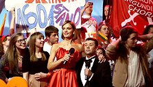 Laidos filmavimo akimirka