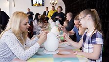 Socialinės akcijos vaikams su Dauno sindromu akimirka