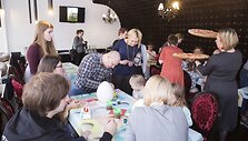 Socialinės akcijos vaikams su Dauno sindromu akimirka