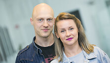 &bdquo;Low Air&ldquo; &scaron;okio teatro kūrėjai Airida Gudaitė ir Laurynas Žakevičius