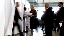 Socialdemokratų partijos suvažiavimo akimirka