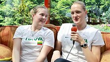 Marina Solopova ir Gintarė Petronytė