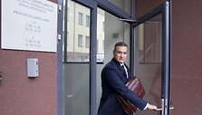 Ministro Eimučio Misiūno vizitas migracijos departamente