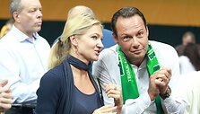 Tomas Kučinskas su žmona Lina