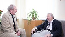 Vytauto Landsbergio susitikimas su buvusiu Islandijos užsienio reikalų ministru Jonu Baldvinu Hanibalssonu Kovo 11-osios proga