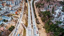 Darbai prie būsimo viaduko T.Narbuto gatvėje