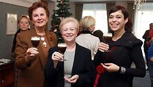 Birutė Vizgirdienė, Airijos ambasadorė Filomena Murnaghan ir Nomeda Marčėnaitė