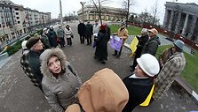 Piketo dalyviai