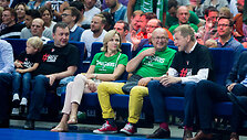 LKL finalas grįžta į sostinę: &bdquo;Lietuvos rytas&ldquo; - &bdquo;Žalgiris&ldquo;. Visvaldas Matijo&scaron;aitis, Remigijus Mila&scaron;ius