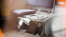 Vilniuje sprogus troleibuso padangai sužeisti keturi žmonės