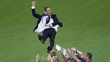 J.Guardiola &ndash; ant auklėtinių rankų