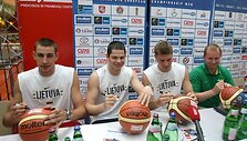 Lietuvos a&scaron;tuoniolikmečiai krep&scaron;ininkai ir fanų zonos pristatymas