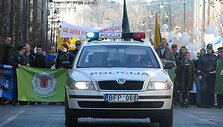 Pareigūnų protesto akcija
