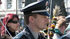 Pareigūnų protesto akcija