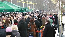 Į jau tradicine tapusią &scaron;e&scaron;tąją  stintų &scaron;ventę sugužėjo gausybė svečių.
