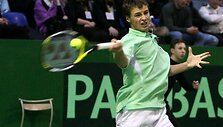 Ričardas Berankis pirmame mače 6:1, 6:3, 6:1 įveikė George'ą Khrikadze