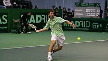 Ričardas Berankis pirmame mače 6:1, 6:3, 6:1 įveikė George'ą Khrikadze