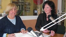 J.Saulėnienė ir R.Budvytienė vakar vedė pirmąją ciklo laidą.