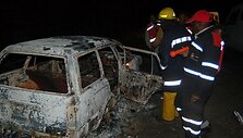Autocisternos sprogimas Rifto Slėnyje, Kenijoje 