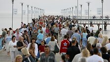 Tikimasi, kad į Palangą žmonės &scaron;į savaitgalį plūs nepaisydami krizės.