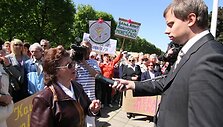Auk&scaron;čiausiems miesto vadovams bendrauti su kauniečiais ir i&scaron;klausyti jų problemas tenka kiekvieną dieną. 