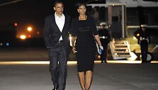 B.Obamos pasimatymas sulaukė kritikos