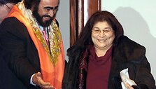  Mercedes Sosa ir Luciano Pavarotti 