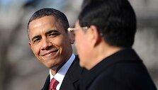 Barackas Obama susitinka su Kinijos prezidentu
