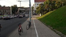 Dviračių avarija