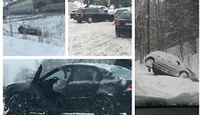 Vilniuje ketvirtadienį pasipylė avarijos