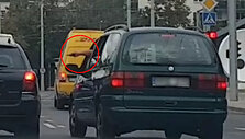 Kar&scaron;čiausia vairuotojų konflikto akimirka