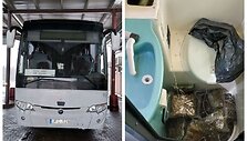 Sulaikytas autobusas su kvai&scaron;alų kontrabanda