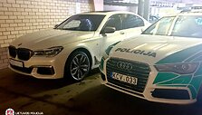 Greičio mėgėjo BMW sulaikymas
