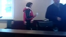Kaltinamoji Nadežda G. teisme
