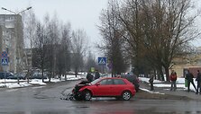 Sudaužytas &bdquo;Audi&ldquo; automobilis