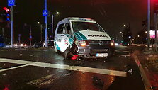 su-svytureliais-leke-policininkai-vilniuje-pateko-i-avarija-nukentejo-ir-vaikas