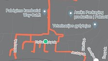 Nepilnametės paie&scaron;ka: pažymėtos teritorijos, kurias spėta patikrinti.