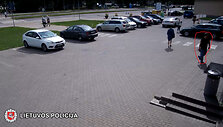 Užfiksuotas įtariamasis