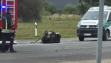J.Dovydėno avarijos vietoje